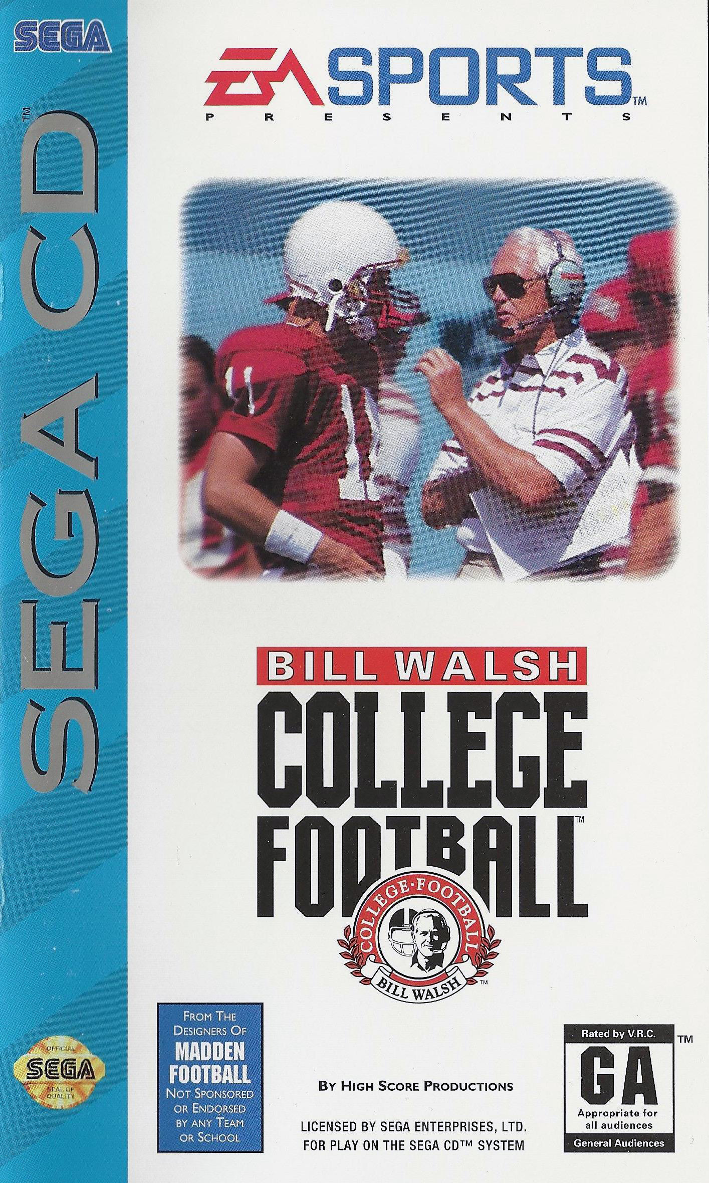 Bill Walsh College Football