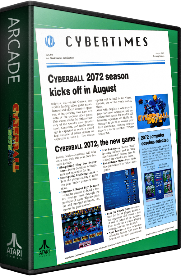 Cyberball 2072