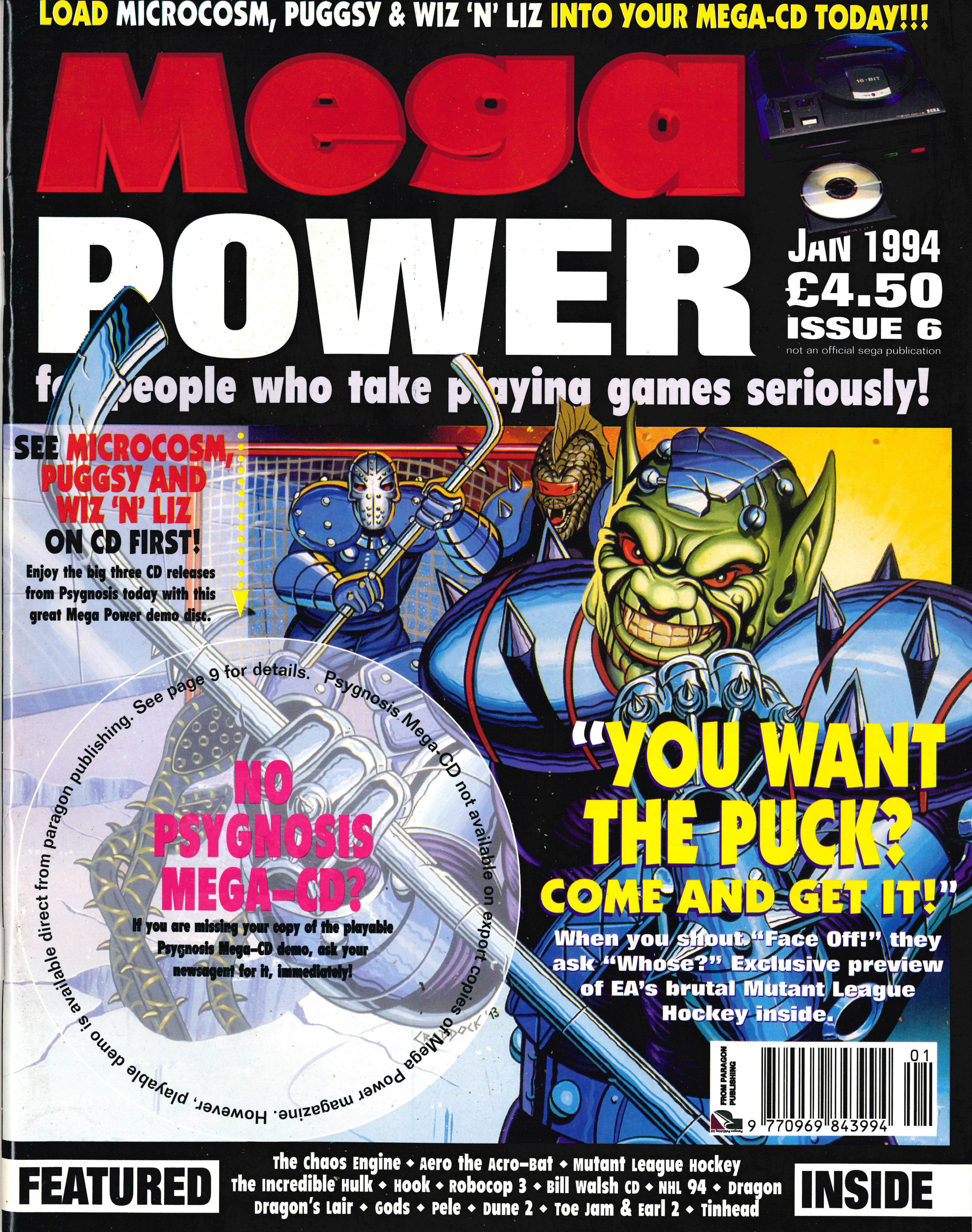 Mega Power (UK) Issue 6: Psygnosis Mega-CD