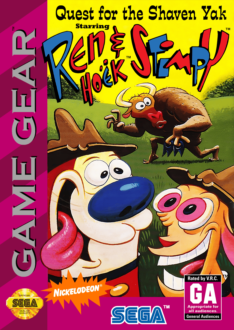 Quest for the Shaven Yak starring Ren Hoëk & Stimpy