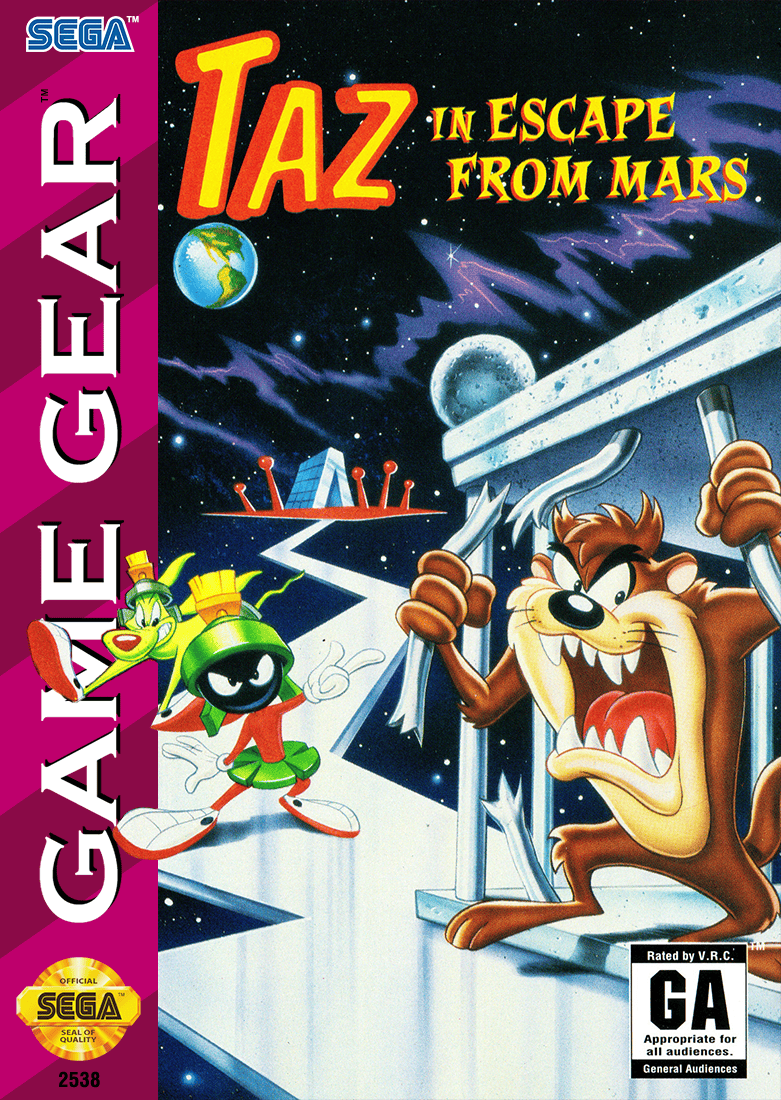 Taz in Escape from Mars